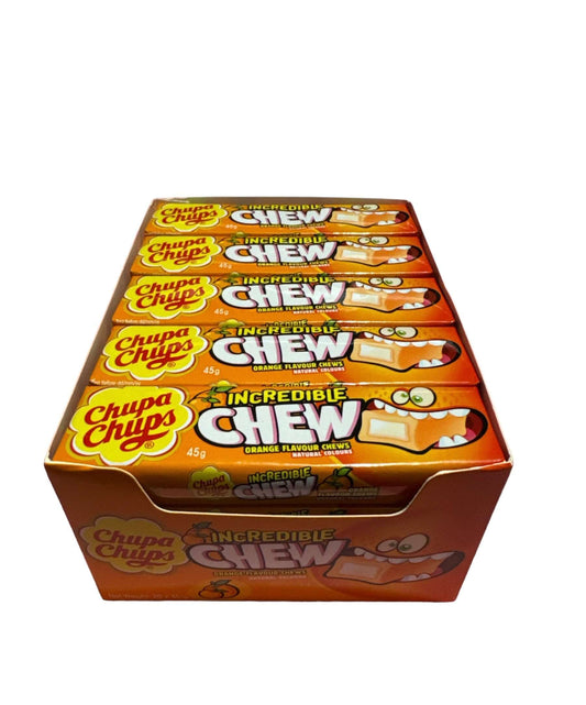 Orange Chupa Chups Incredible Chew