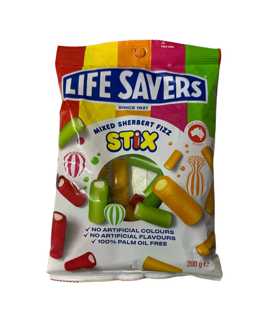 Life Savers Mixed Sherbet Fizz Stix