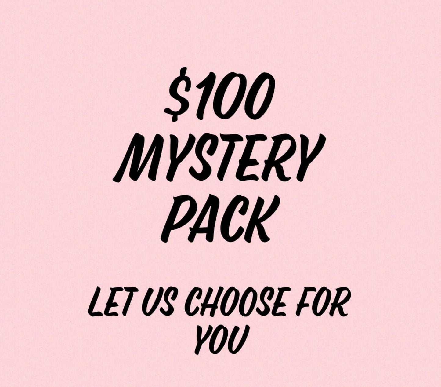$100 Mystery Pack