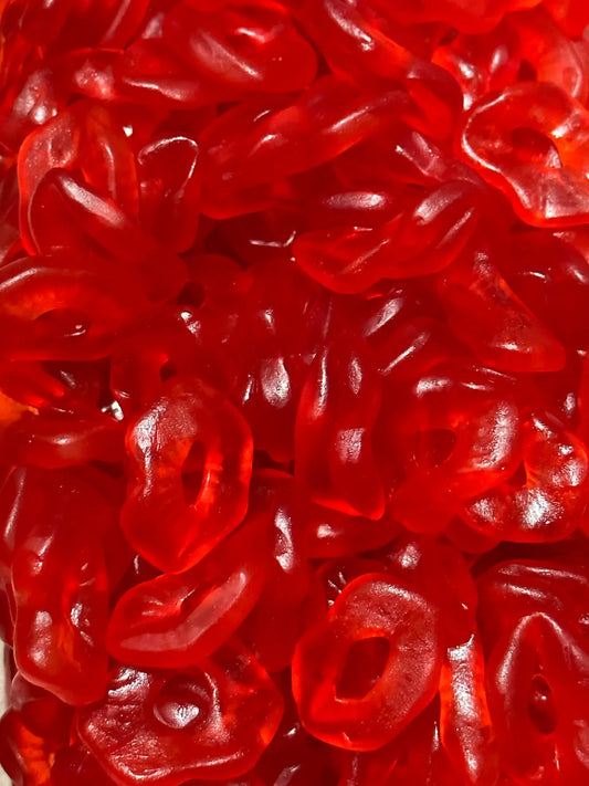 Gummy Red Lips