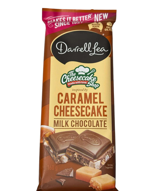 Darrell Lea caramel cheesecake