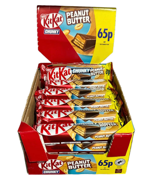 UK Chunky Peanut Butter KitKat