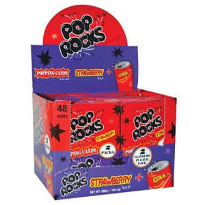 Strawberry + Cola Pop Rocks 2 Pack