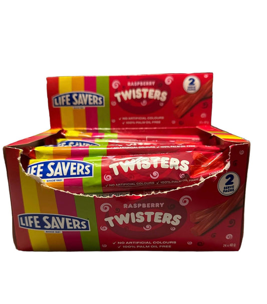 Life Saver Raspberry Twisters