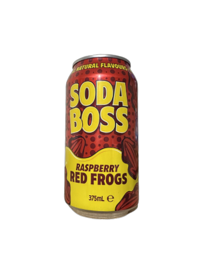 Soda Boss Raspberry Red Frogs