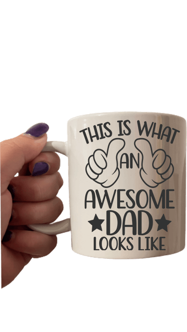 This Is What An Awesome Dad Looks Like Mug